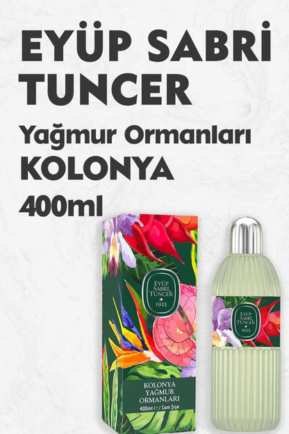 Yağmur Ormanları Cam Şişe Kolonyası 400 ml