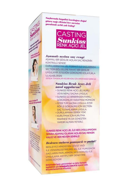 Casting Sunkiss Renk Açıcı Jel 2'li Set