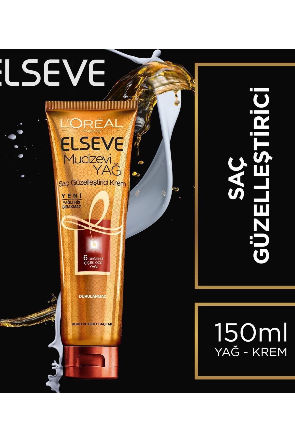 Mucizevi Yağ Saç Güzelleştirici Krem Kuru saçlar Için 150 ml