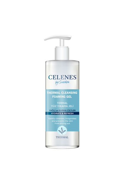 Thermal Yüz Yıkama Jeli Yağlı Ve Karma Cilt 250 Ml Ve 3+1 Thermal Peeling Maske 150 Ml