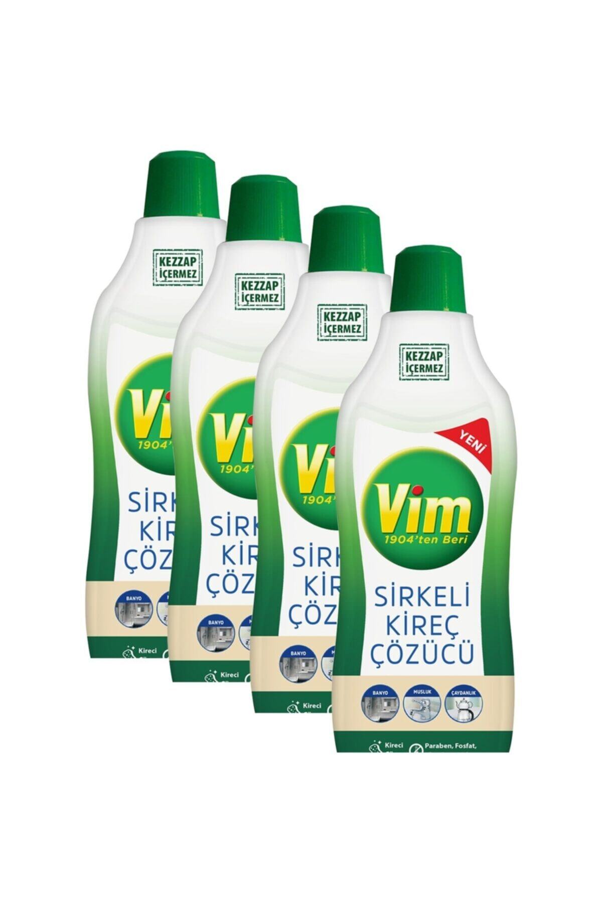 Sirkeli Kireç Çözücü 1000 ml 4 Adet