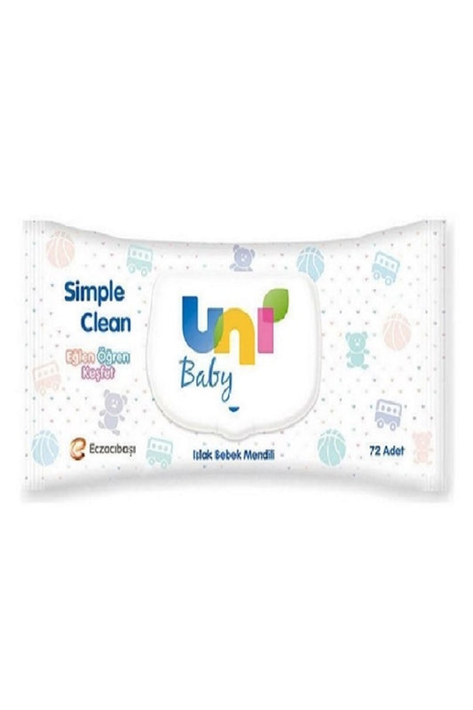Simple Clean 72'li Islak Havlu