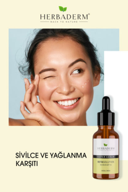Süper Serum Beta Solution (SALİSİLİK ASİT %2) Sivilce Karşıtı 30 ml X2