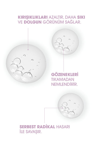 Süper Serum (HYALURONİK ASİT 3D %1) Nemlendirici 30 ml X2