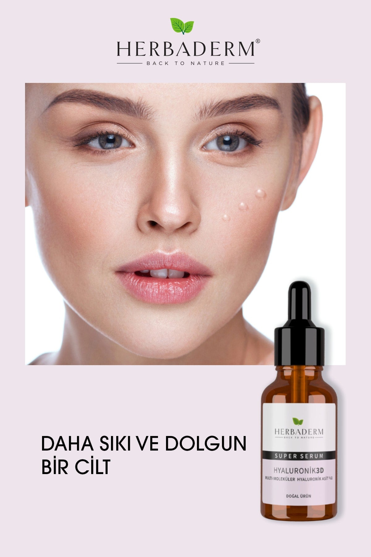 Süper Serum (HYALURONİK ASİT 3D %1) Nemlendirici 30 ml X2